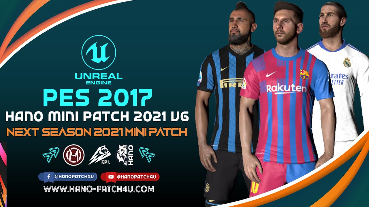 PES 2017 HANO MINI PATCH 2021 V3